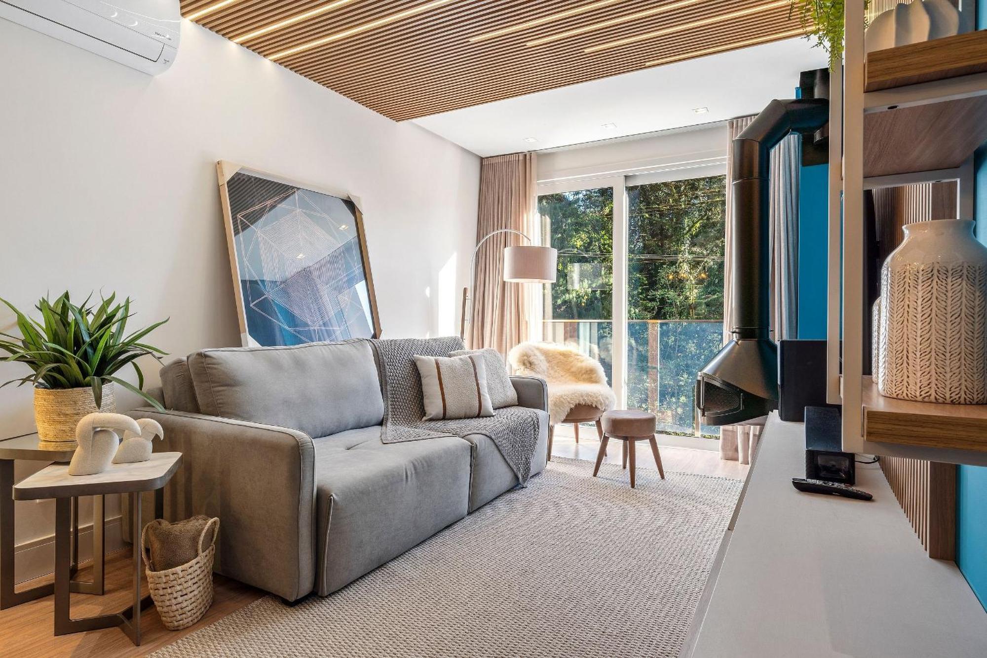 Apartamento Bellagio 2 Suites E Piscina By Achei Canela Dış mekan fotoğraf